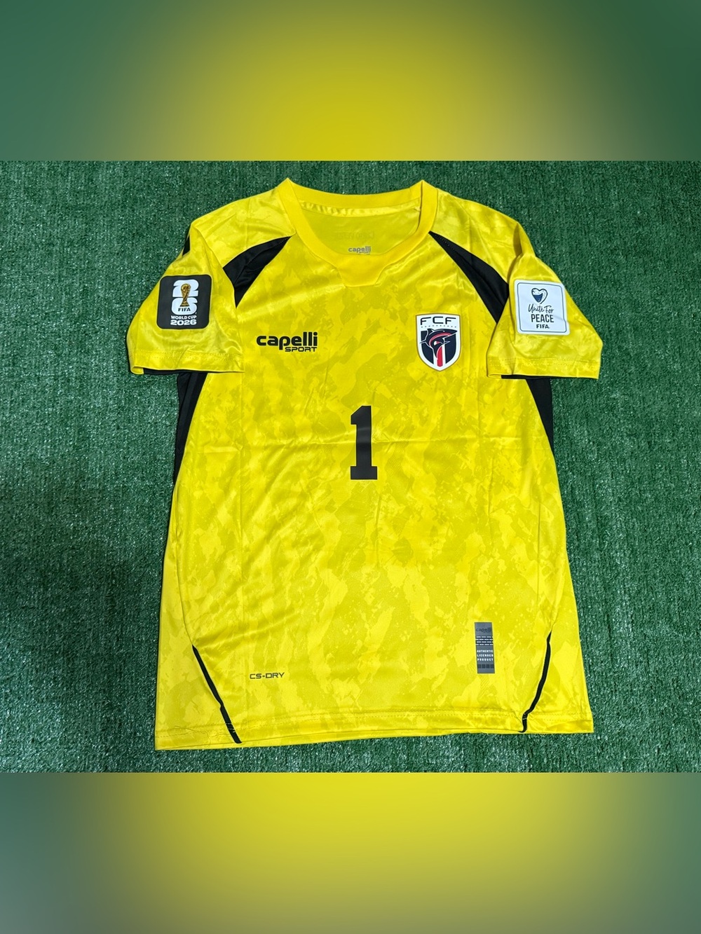 Vozinha #1 Cape Verde Goalkeeper Jersey 26/27